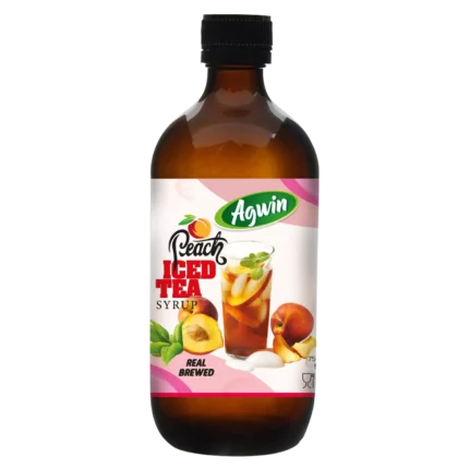 Agwin Ice Tea Cordial/Syrup - Peach